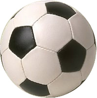 Bild p&aring; en fotboll.
